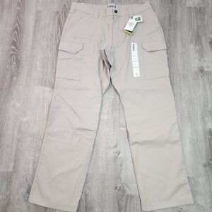 NWT FIRST TACTICAL V2 Khaki Cargo Work Pant Men's 38/32